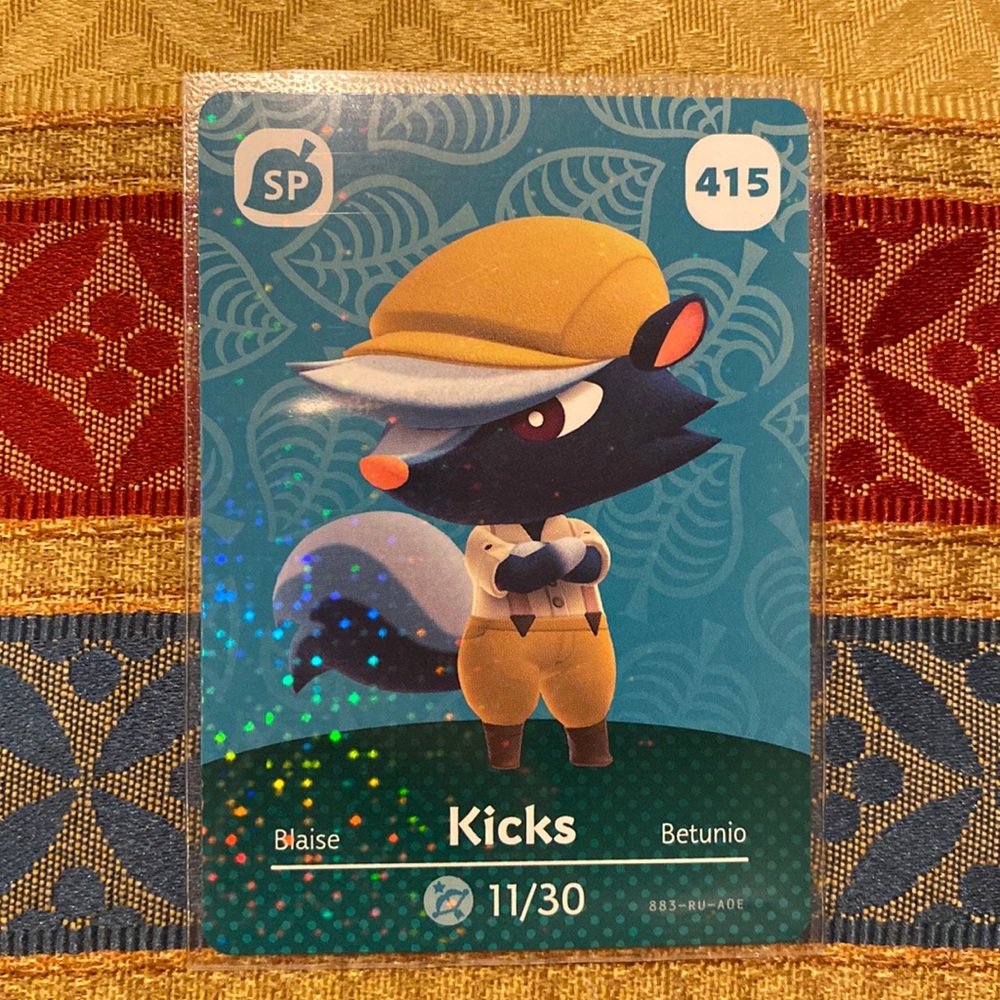 Genuine ACNH amiibo for Kicks